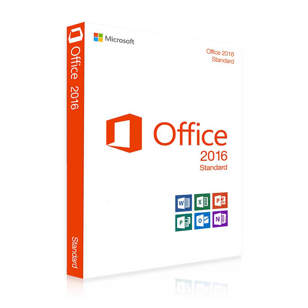 Microsoft Office 2016 Standard | 32 & 64-bit | 1 PC