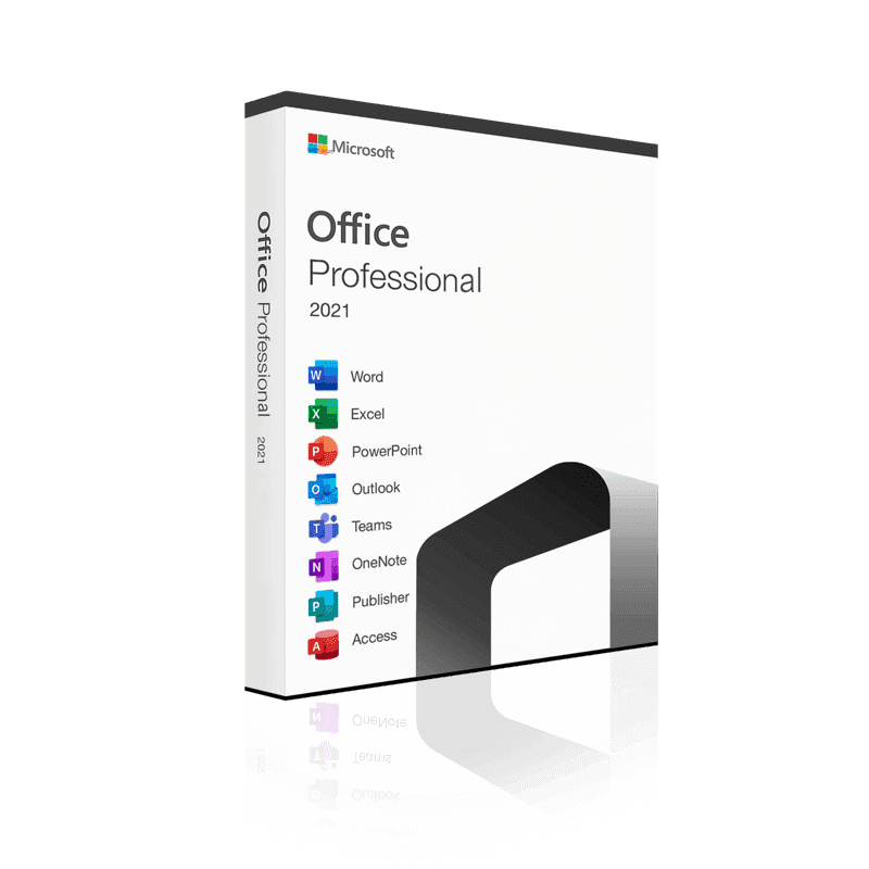 Microsoft Office 2021 Professional | Licence for 3 PCs | Instant download