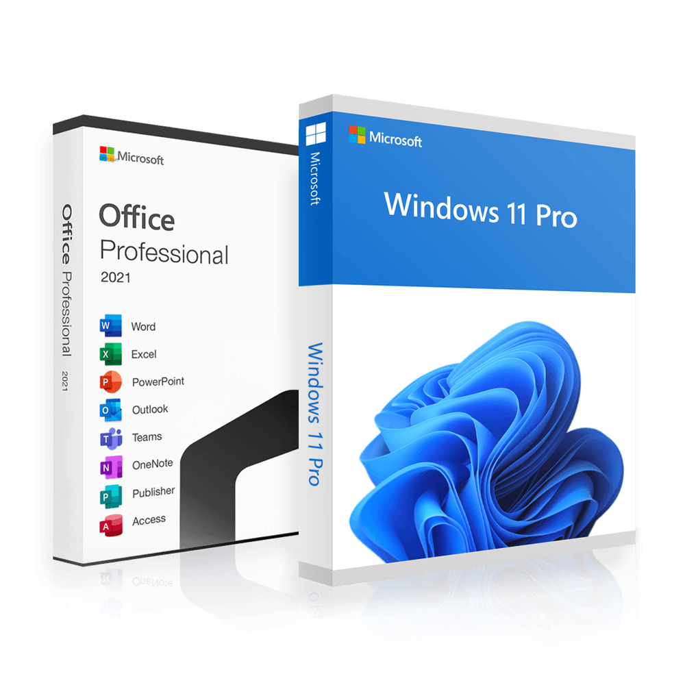 Office 2021 Professional + Windows 11 Professional | Bundle | 2 for 1