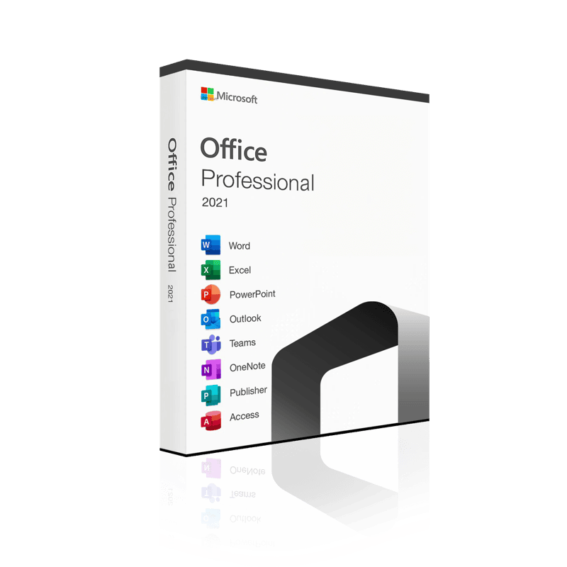 Microsoft Office 2021 Professional | Licence for 3 PCs | Instant download