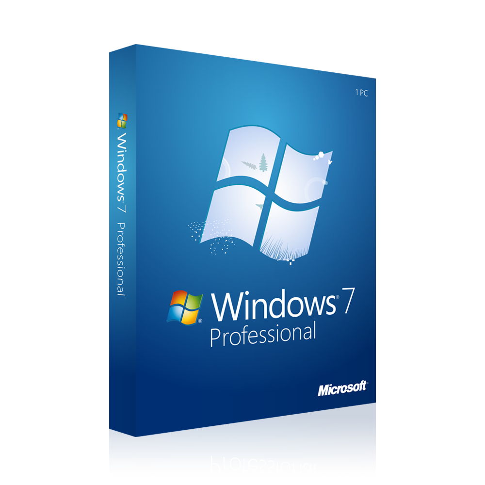 Microsoft Windows 7 Professional | 32 & 64-bit | 1 PC